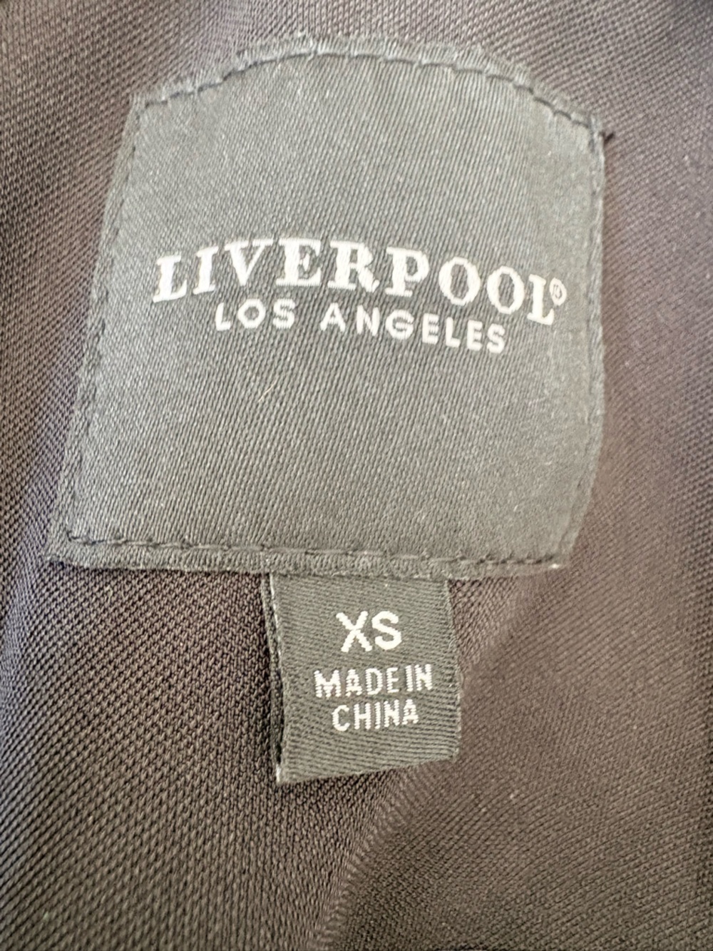 NWT Liverpool Los Angeles Embellished Boyfriend Blazer - Black - XS - Picture 10 of 15